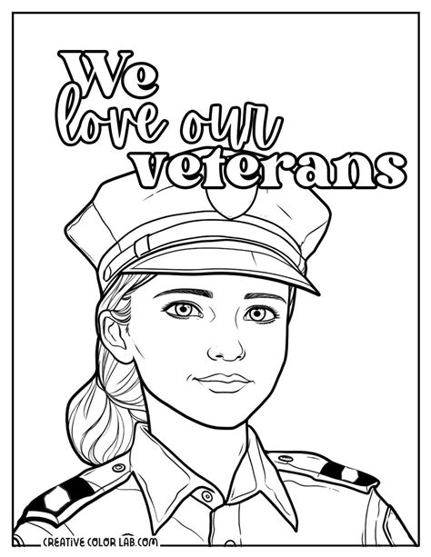 Getting Creative with Your Veterans Day Coloring Page Pdf
