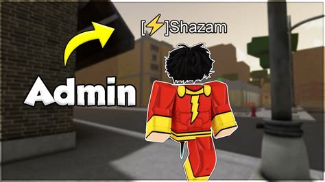Getting SHAZAM ADMIN in Roblox Da Hood - YouTube