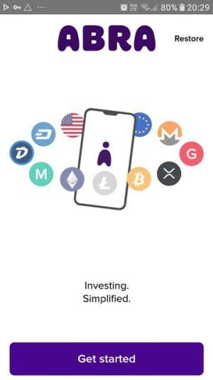 Getting Started: A Simple Guide to Using the Abra Wallet App