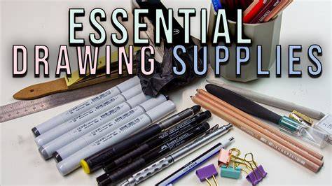 Essential Supplies for Easy Plant Drawing Tutorials for Beginners