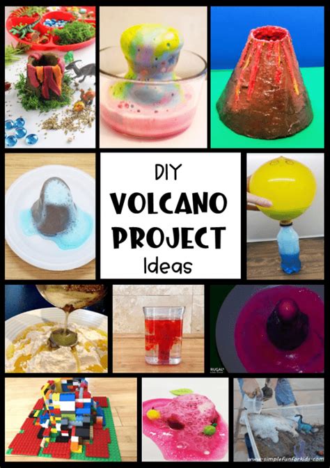 Materials for a DIY Volcano