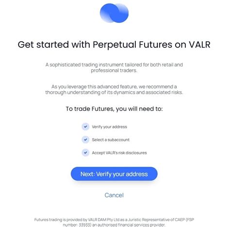 Getting Started: Setting Up Your Valr Wallet Account