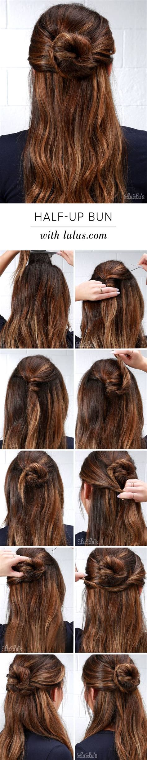 Getting Started: The Basic Half Bun Hairstyle Steps