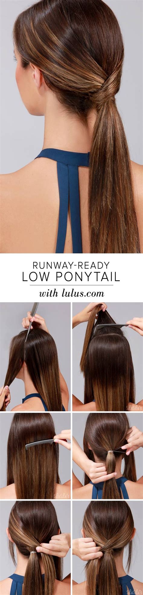 Getting Started: The Basic Low Ponytail