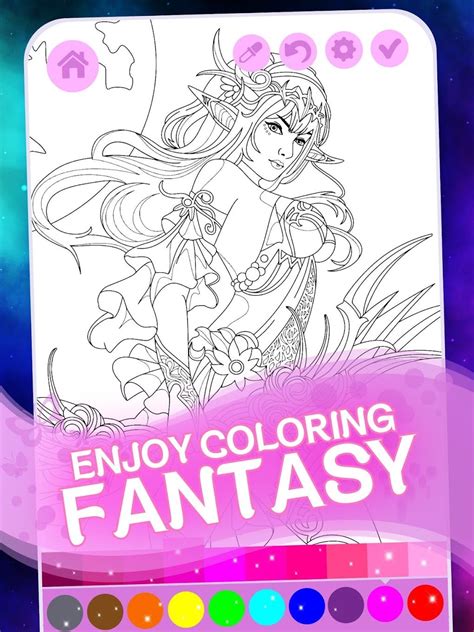 Getting Started: Tips and Tricks for the Fantasy Coloring App