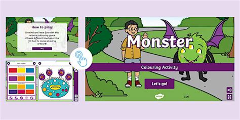 Getting Started with Your Monster Colouring Adventure