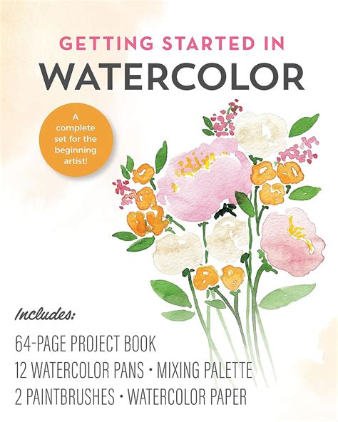Getting Started Your First Watercolor Coloring Book