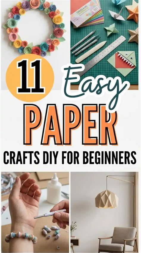 Getting Started with Cute Paper Crafts: Easy Projects for Beginners