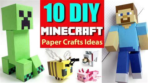 Getting Started with Paper Crafts Minecraft Easy Projects for Kids