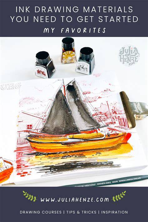Ink Drawing Exercises for Beginners: Getting Started