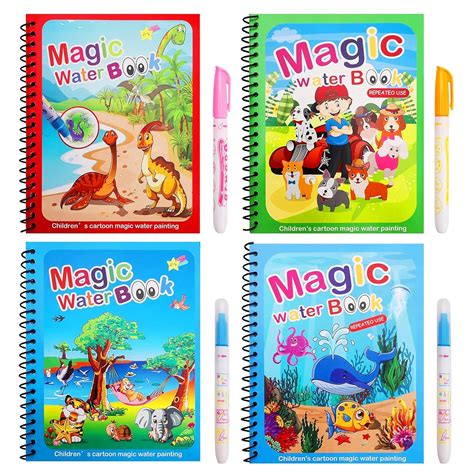 Getting Started with Your Magic Water Colouring Books