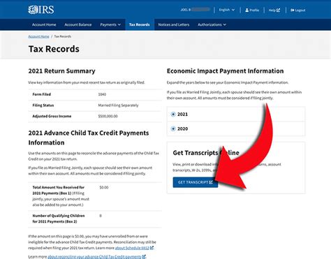 Getting Tax Transcripts (The Official Record)