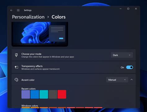 Getting Transparent Taskbar Using Personalization Option