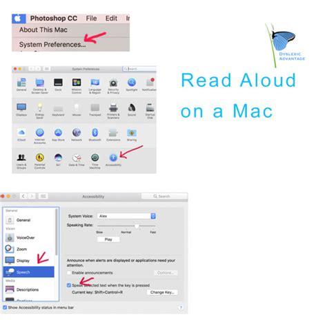 Getting Your Mac To Read Text Aloud
