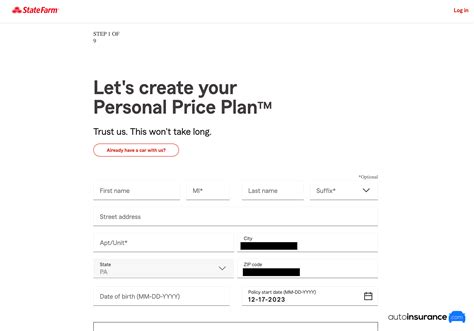 Getting Your Personalized State Farm Quote: Step-by-Step