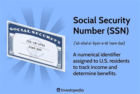 Getting Your Social Security Number (SSN)