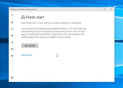 Getting a Fresh Start During Windows Installation