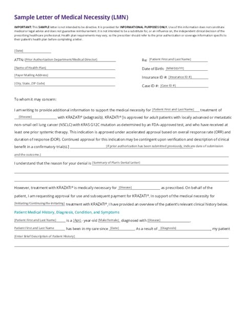 Getting a Letter of Medical Necessity LMN