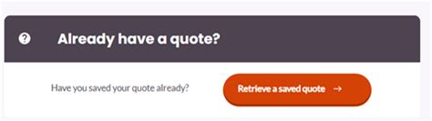 Getting a Quote at Www Swiftcover Com