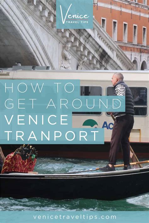 Getting around Venice
