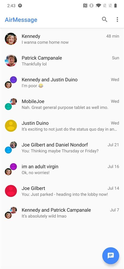Getting iMessage on Android