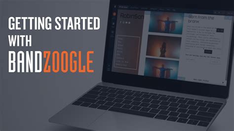 Getting started with Bandzoogle