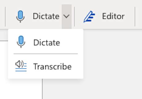 Getting started with Microsoft Dictate