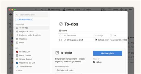 Getting the Templates