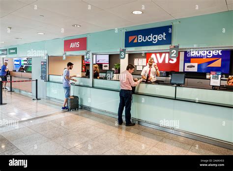 Getting to the Rental Counters