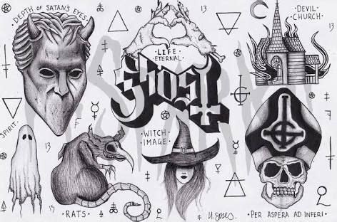 Ghost Band Tattoos