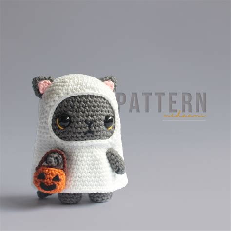 Ghost Cat Crochet Pattern Free