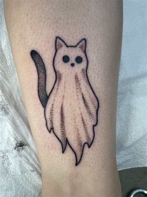 Ghost Cat Tattoos