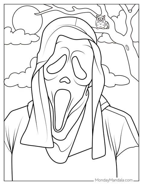 Ghost Coloring Pages For Adults