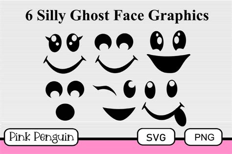 Hauntingly Beautiful Ghost Faces SVG - Create Spooky Designs with Ease
