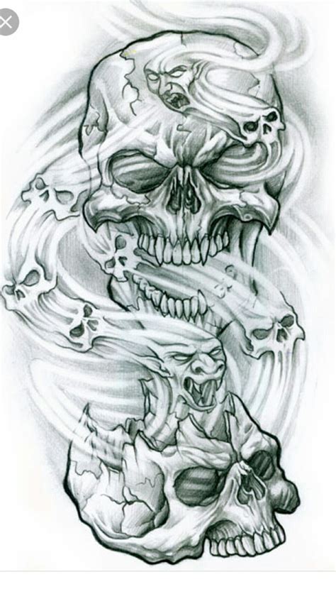 Flaming skull Graphic design tattoos, Tattoos, Tattoo skin