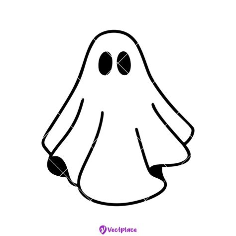 Unleash the Mystic Charm: Download Free Ghost SVG Graphics for Your Next Haunting Design Effortlessly Today!