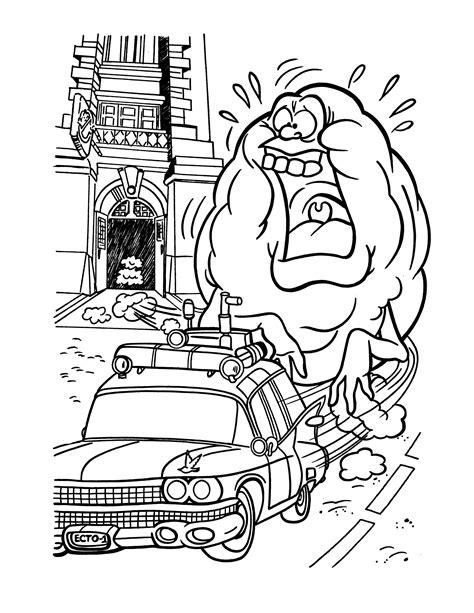Ghostbusters Printable Coloring Pages
