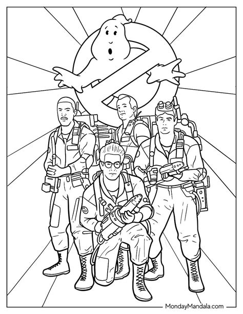 Ghostbusters Coloring Pages To Print