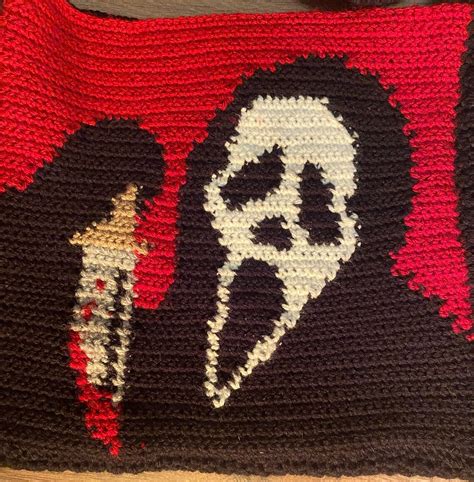 Ghostface Crochet Pattern