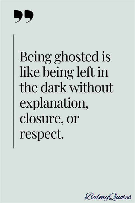 Ghosting Quotes