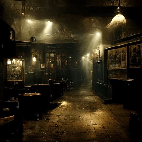 Ghostly Pub Interior