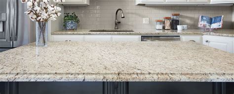 Finesse Your Kitchen with the Glorious Giallo Cream Granite Countertops - The Marvelous Addition to Your Dreamy Kitchen Design