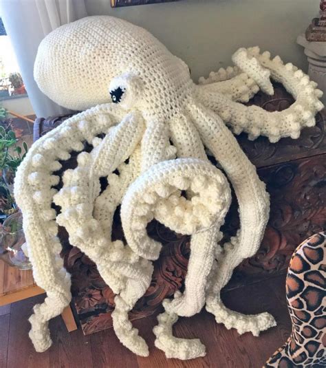 Giant Crochet Octopus