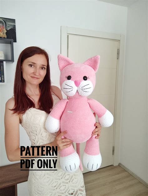 Giant Crocheted Cat
