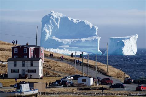 Giant Iceberg In Canada
