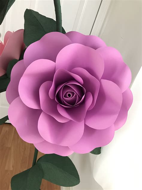 Download Giant Paper Flower Template for Cricut Machine