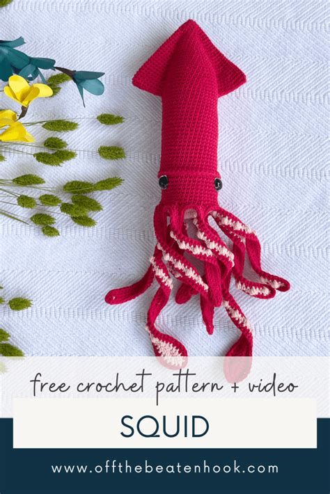 Giant Squid Crochet Pattern Free