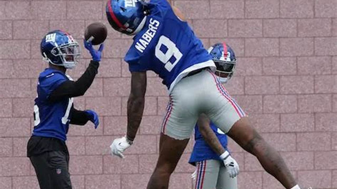 Giants Receivers 2024