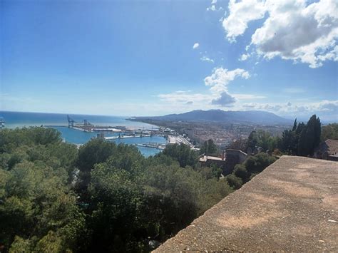 Gibralfaro Castle summit view