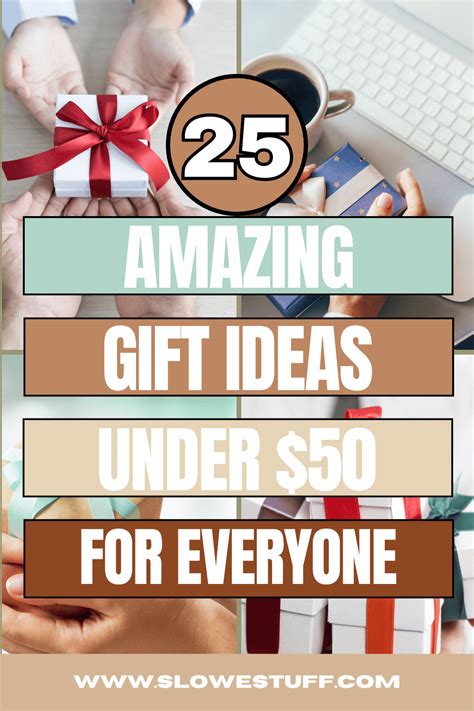 Gift Ideas Under $50